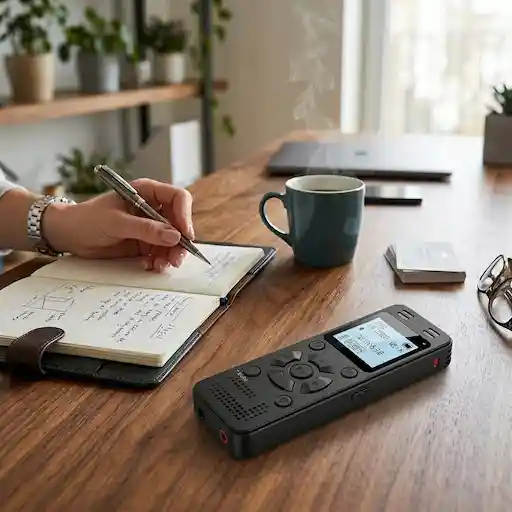 EVIDA V618 128GB Digital Voice Recorder – professional portable audio recording device